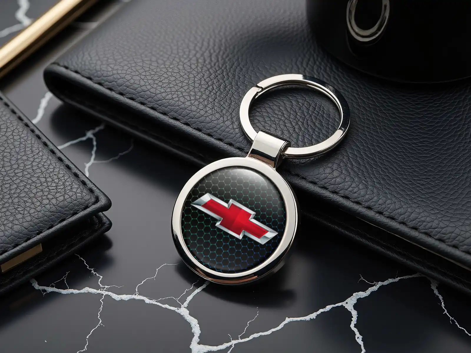 Chevrolet  Porte-clés Image Style Métallisé Durable